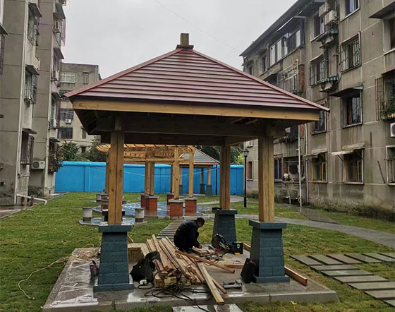 涼亭、防腐木涼亭、古建涼亭